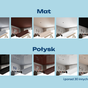 Sufit napinany "Zrób to sam" №2 (1*2m) Biały połysk - obrazek 6